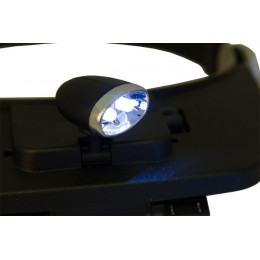 Лупа налобная Levenhuk Zeno Vizor H3