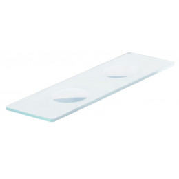 Стекла предметные с двумя лунками Levenhuk G50 2H, 50 шт.