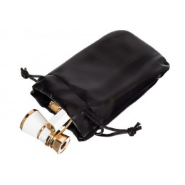 Театральный бинокль-лорнет Levenhuk Broadway 325E, белый