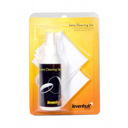 Набор для ухода за оптикой 2 салфетки и спрей Levenhuk 95 мл