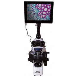 Микроскоп цифровой Levenhuk MED D35T LCD, тринокулярный