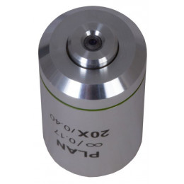 Объектив планахроматический Levenhuk MED 20x/беск