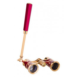 Театральный бинокль-лорнет Levenhuk Broadway 325E, красный