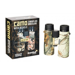 Бинокль Levenhuk Camo Maple 10x42 с сеткой