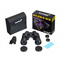 Бинокль Levenhuk New Atom 10–30x50