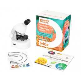 Микроскоп Levenhuk Discovery Micro Polar с книгой