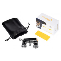 Театральный бинокль-лорнет Levenhuk Broadway 325E, черный