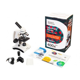 Микроскоп Levenhuk Discovery Femto Polar с книгой