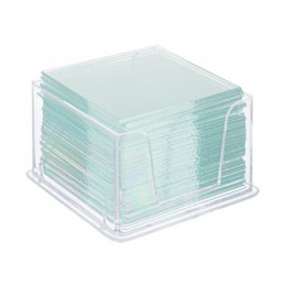 Покровные стекла Levenhuk G100 для микроскопа, 100шт