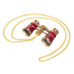 Театральный бинокль Levenhuk Broadway 325B, красный