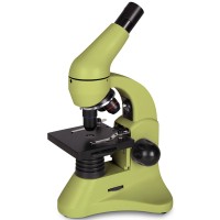 Микроскоп Levenhuk 50L PLUS Лайм (в кейсе)