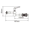 Кронштейн KUPO KCP-103 7 MINI VISION ARM WITH HOT SHOE ADAPTER