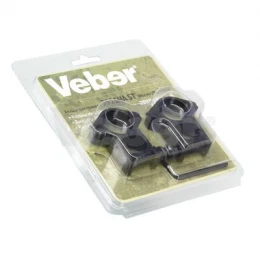 Кольца для прицела Veber 2521HA Weaver