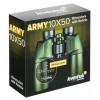 Бинокль Levenhuk Army 10x50 с сеткой